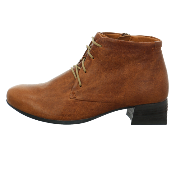 Delicia Lace Up Ankle Boot Cognac